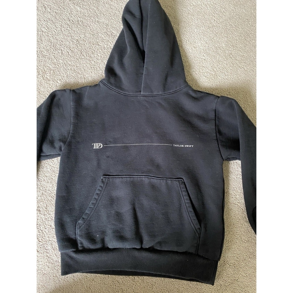 Taylor Swift Tortured Poets Department Spotify Fans First Exclusive Black Hoodie